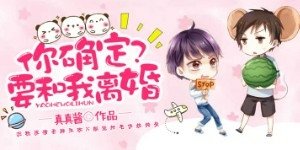 你确定要和我离婚?