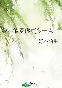 《我不能爱你更多一点了》